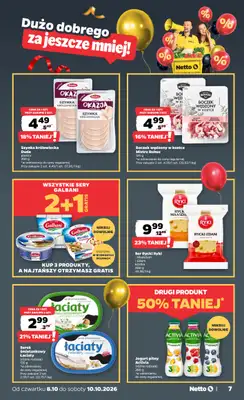Netto - gazetka promocyjna Gazetka Spożywcza od czwartku 08.10 do soboty 10.10 - strona 7