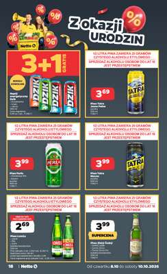 Netto - gazetka promocyjna Gazetka Spożywcza od czwartku 08.10 do soboty 10.10 - strona 18