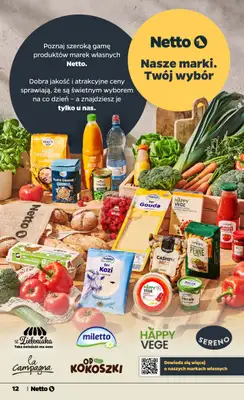 Netto - gazetka promocyjna Gazetka Spożywcza od czwartku 08.10 do soboty 10.10 - strona 12