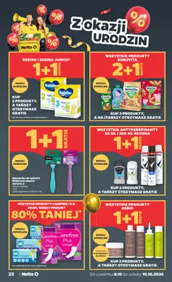 Netto - gazetka promocyjna Gazetka Spożywcza od czwartku 08.10 do soboty 10.10 - strona 22