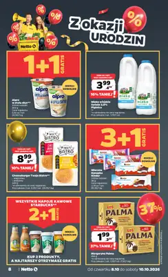 Netto - gazetka promocyjna Gazetka Spożywcza od czwartku 08.10 do soboty 10.10 - strona 8