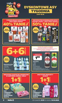 Netto - gazetka promocyjna Gazetka Spożywcza od czwartku 08.10 do soboty 10.10 - strona 2