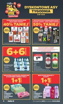 Netto - gazetka promocyjna Gazetka Spożywcza od czwartku 08.10 do soboty 10.10 - strona 2