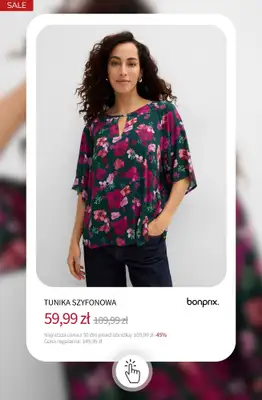 bonprix - gazetka promocyjna Nowości na wyprzedaży! od wtorku 06.10 do poniedziałku 12.10 - strona 7