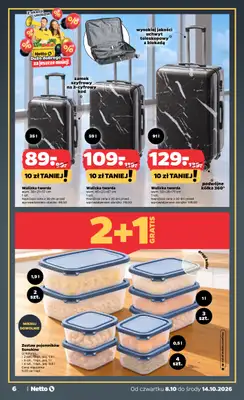 Netto - gazetka promocyjna Urodzinowe inspiracje tygodnia od czwartku 08.10 do środy 14.10 - strona 6