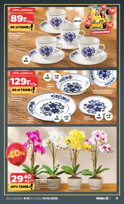 Netto - gazetka promocyjna Urodzinowe inspiracje tygodnia od czwartku 08.10 do środy 14.10 - strona 3