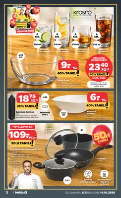 Netto - gazetka promocyjna Urodzinowe inspiracje tygodnia od czwartku 08.10 do środy 14.10 - strona 2