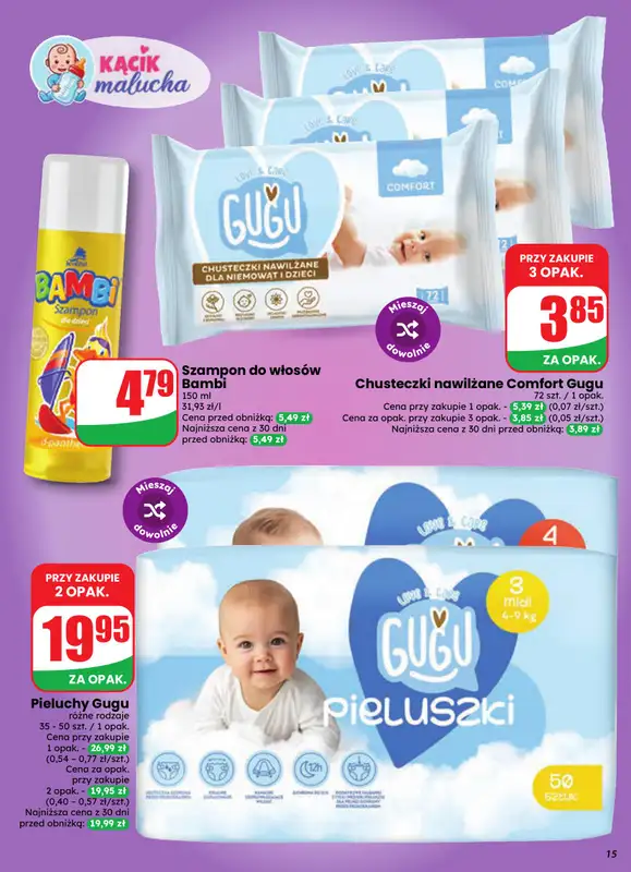 Dino - gazetka promocyjna Gazetka 41 / 2026 od środy 07.10 do wtorku 13.10 - strona 15