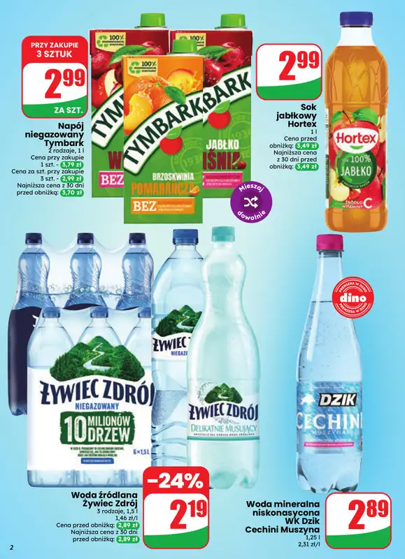 Dino - gazetka promocyjna Gazetka 41 / 2026 od środy 07.10 do wtorku 13.10 - strona 2