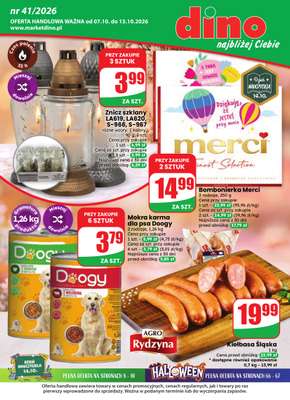 Dino - gazetka promocyjna Gazetka 41 / 2026 od środy 07.10 do wtorku 13.10