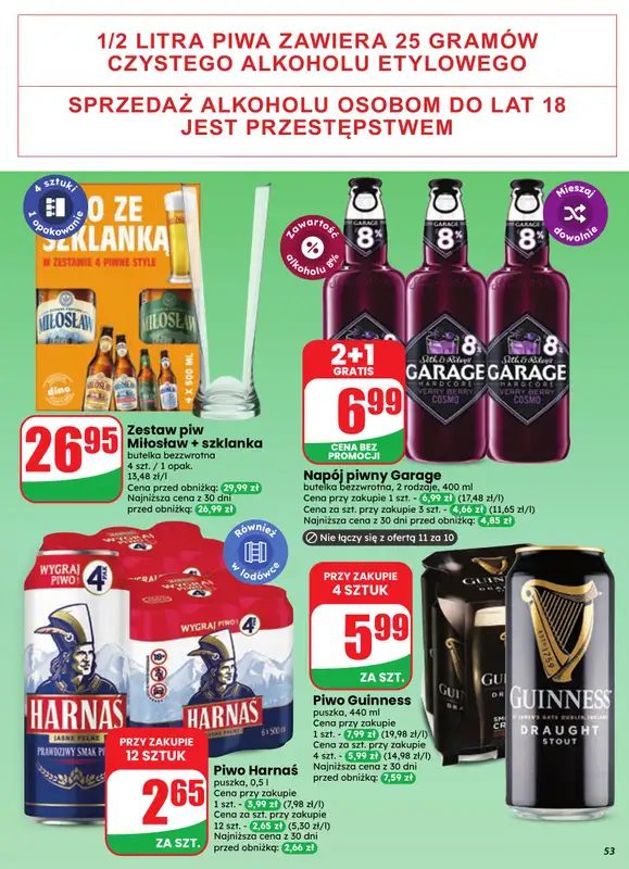 Dino - gazetka promocyjna Gazetka 41 / 2026 od środy 07.10 do wtorku 13.10 - strona 53