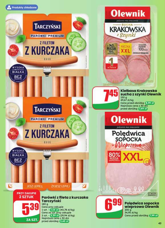 Dino - gazetka promocyjna Gazetka 41 / 2026 od środy 07.10 do wtorku 13.10 - strona 45