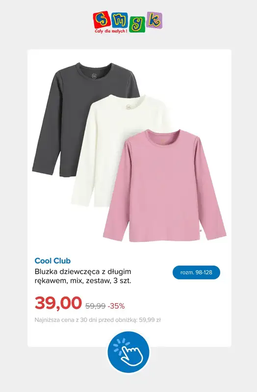 Smyk - gazetka promocyjna Wyprzedaż sezonowa do -50% od wtorku 06.10 do poniedziałku 12.10 - strona 8