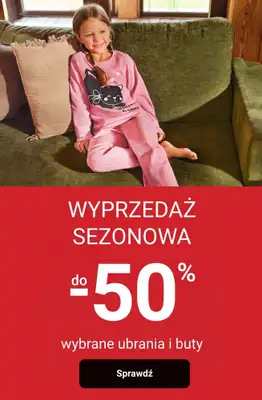 Smyk - gazetka promocyjna Wyprzedaż sezonowa do -50% od wtorku 06.10 do poniedziałku 12.10