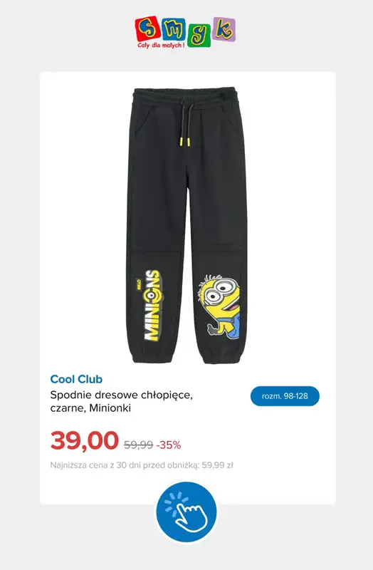 Smyk - gazetka promocyjna Wyprzedaż sezonowa do -50% od wtorku 06.10 do poniedziałku 12.10 - strona 13