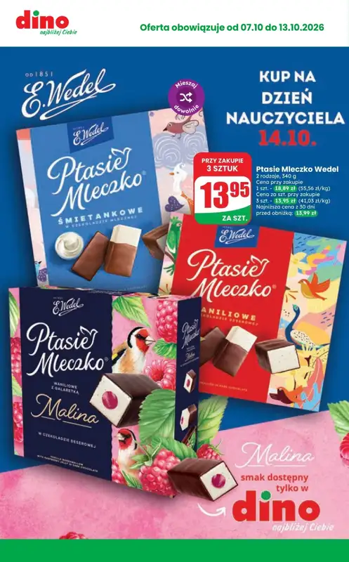 Dino - gazetka promocyjna Najlepsze promocje! od środy 07.10 do wtorku 13.10 - strona 2