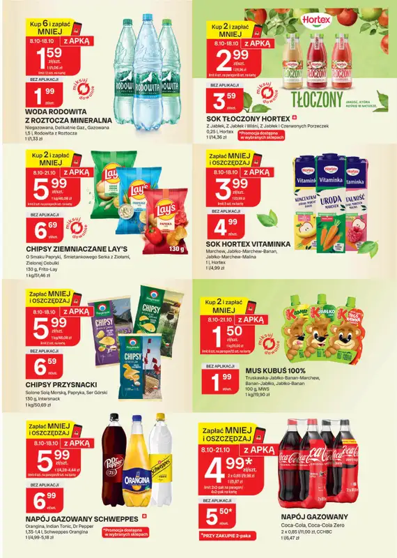 Chorten - gazetka promocyjna Gazetka Lubelskie, Radom Market od czwartku 08.10 do niedzieli 18.10 - strona 6