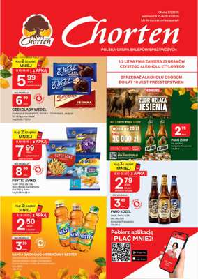 Chorten - gazetka promocyjna Gazetka Lubelskie, Radom Market od czwartku 08.10 do niedzieli 18.10