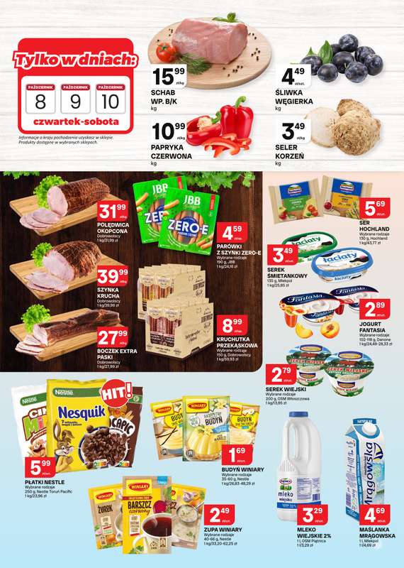 Chorten - gazetka promocyjna Gazetka Małopolska, Śląsk, Podkarpacie, Opolskie Market od czwartku 08.10 do niedzieli 18.10 - strona 2