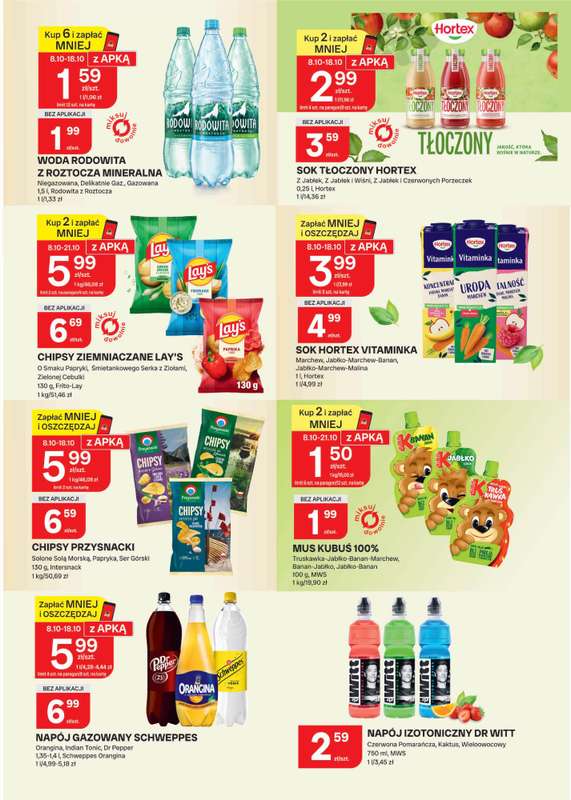 Chorten - gazetka promocyjna Gazetka Podlasie Market od czwartku 08.10 do niedzieli 18.10 - strona 9