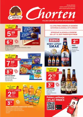 Chorten - gazetka promocyjna Gazetka Podlasie Market od czwartku 08.10 do niedzieli 18.10