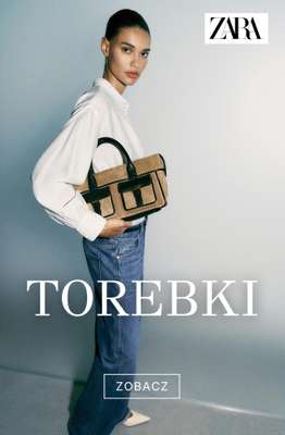 Zara - gazetka promocyjna Modne torebki od wtorku 06.10 