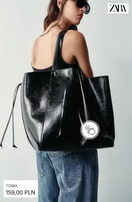 Zara - gazetka promocyjna Modne torebki od wtorku 06.10  - strona 6