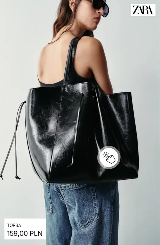 Zara - gazetka promocyjna Modne torebki od wtorku 06.10  - strona 6