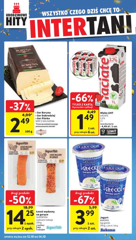 Intermarche - gazetka promocyjna Gazetka od czwartku 08.10 do środy 14.10 - strona 46