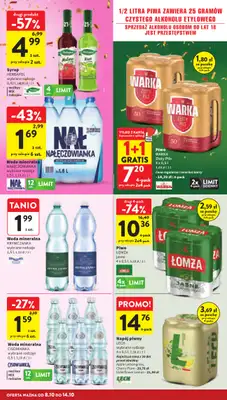 Intermarche - gazetka promocyjna Gazetka od czwartku 08.10 do środy 14.10 - strona 34