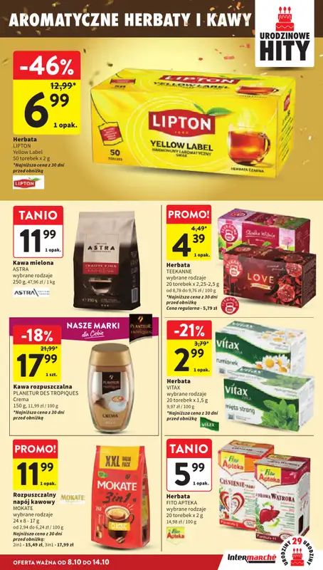 Intermarche - gazetka promocyjna Gazetka od czwartku 08.10 do środy 14.10 - strona 29