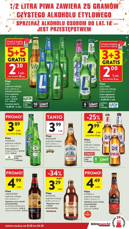 Intermarche - gazetka promocyjna Gazetka od czwartku 08.10 do środy 14.10 - strona 35