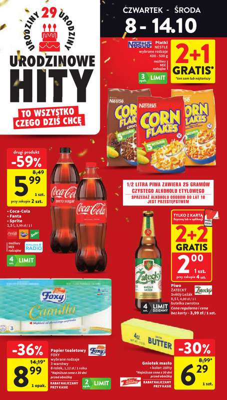 Intermarche - gazetka promocyjna Gazetka od czwartku 08.10 do środy 14.10 - strona 6