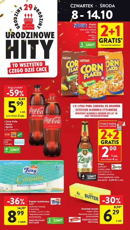 Intermarche - gazetka promocyjna Gazetka od czwartku 08.10 do środy 14.10 - strona 6