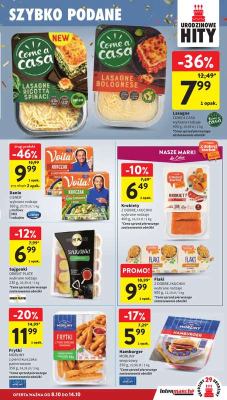 Intermarche - gazetka promocyjna Gazetka od czwartku 08.10 do środy 14.10 - strona 21