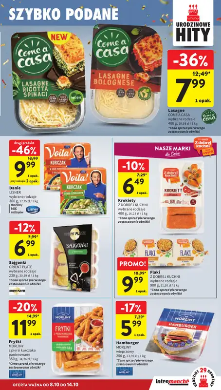 Intermarche - gazetka promocyjna Gazetka od czwartku 08.10 do środy 14.10 - strona 21