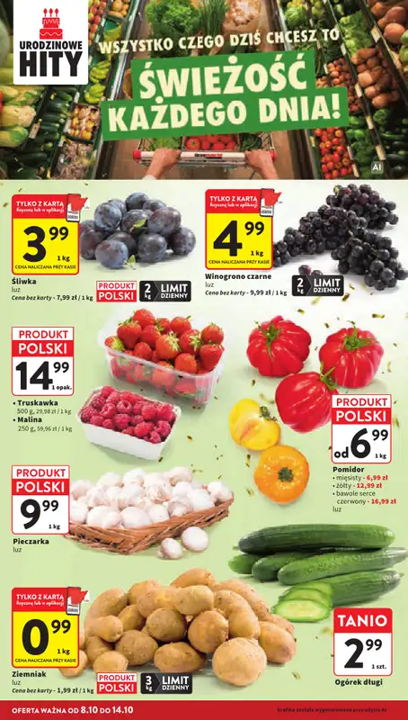 Intermarche - gazetka promocyjna Gazetka od czwartku 08.10 do środy 14.10 - strona 12