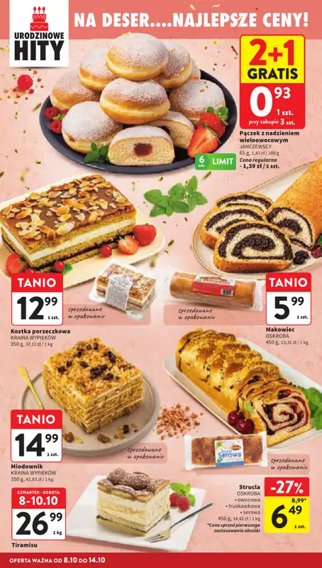 Intermarche - gazetka promocyjna Gazetka od czwartku 08.10 do środy 14.10 - strona 26