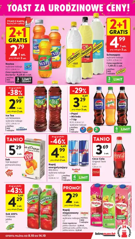 Intermarche - gazetka promocyjna Gazetka od czwartku 08.10 do środy 14.10 - strona 33