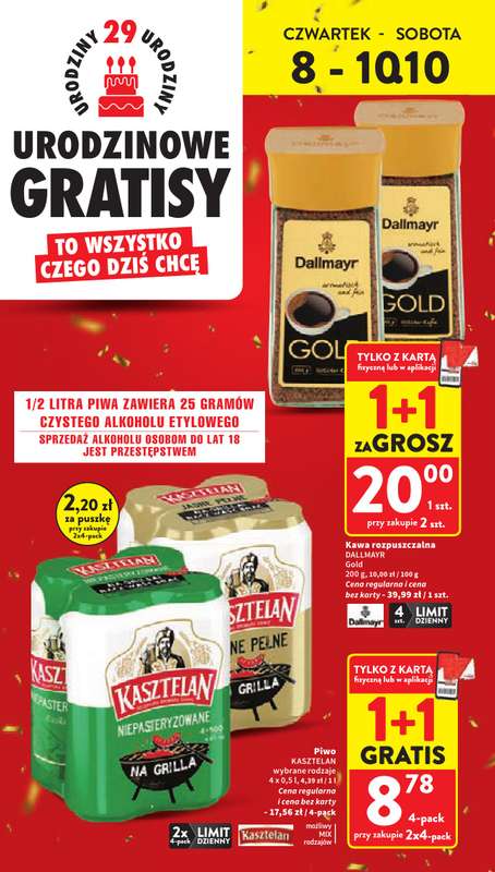Intermarche - gazetka promocyjna Gazetka od czwartku 08.10 do środy 14.10 - strona 4