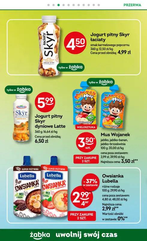 Żabka - gazetka promocyjna Gazetka od środy 07.10 do wtorku 20.10 - strona 58