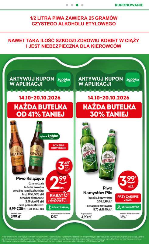 Żabka - gazetka promocyjna Gazetka od środy 07.10 do wtorku 20.10 - strona 36