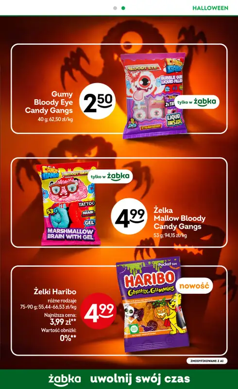 Żabka - gazetka promocyjna Gazetka od środy 07.10 do wtorku 20.10 - strona 33