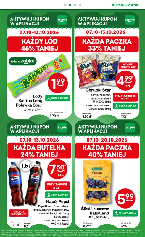 Żabka - gazetka promocyjna Gazetka od środy 07.10 do wtorku 20.10 - strona 35