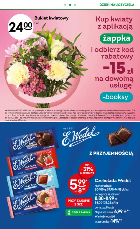 Żabka - gazetka promocyjna Gazetka od środy 07.10 do wtorku 20.10 - strona 15
