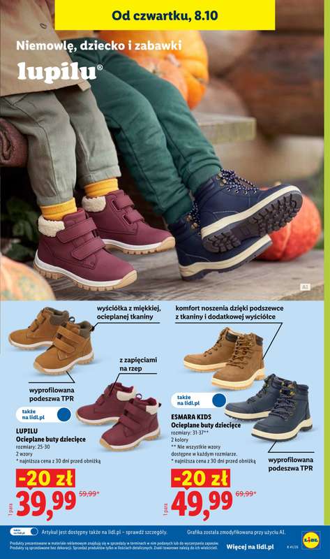 Lidl - gazetka promocyjna Gazetka od czwartku 08.10 do soboty 10.10 - strona 39