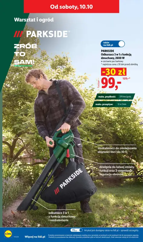 Lidl - gazetka promocyjna Gazetka od czwartku 08.10 do soboty 10.10 - strona 40