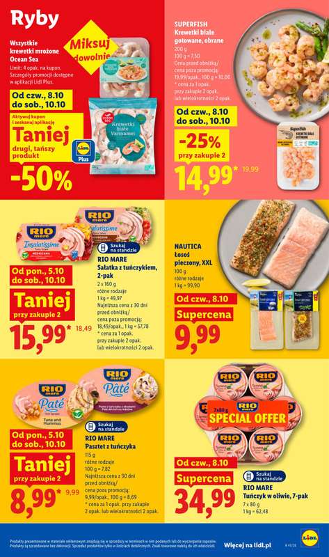 Lidl - gazetka promocyjna Gazetka od czwartku 08.10 do soboty 10.10 - strona 61