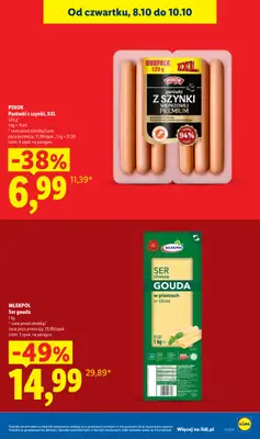 Lidl - gazetka promocyjna Gazetka od czwartku 08.10 do soboty 10.10 - strona 9