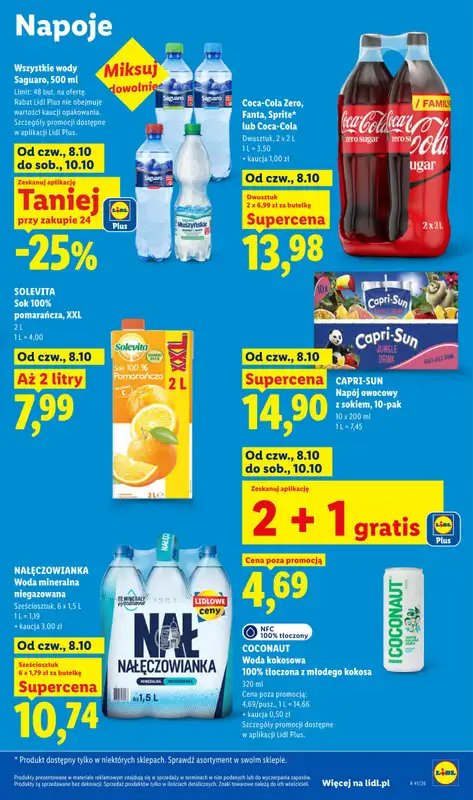 Lidl - gazetka promocyjna Gazetka od czwartku 08.10 do soboty 10.10 - strona 71